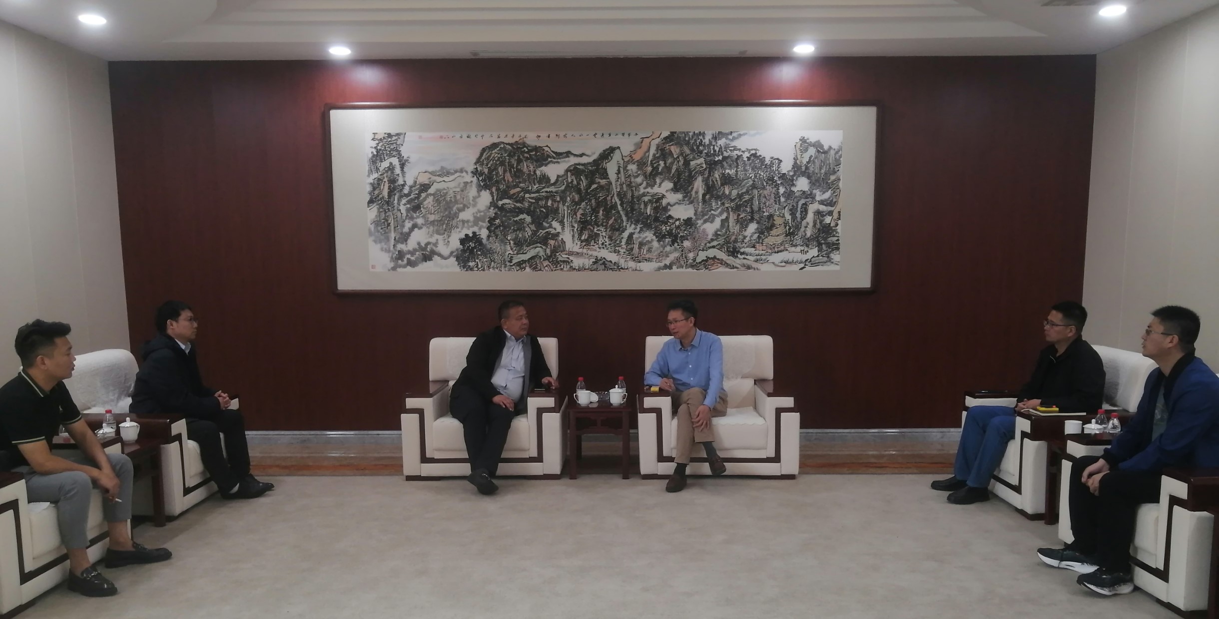 陽(yáng)光新能源副總裁蔣瓊一行蒞臨克能新能源考察交流（2023年9月27日）