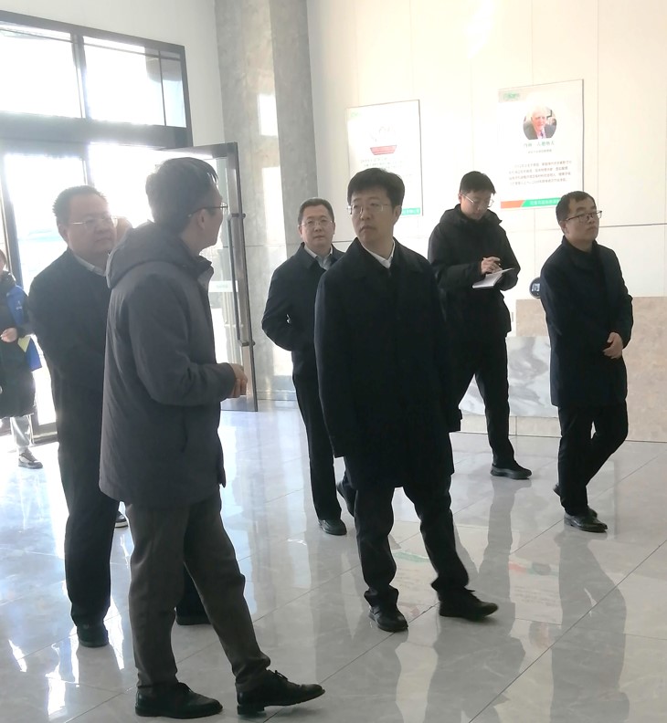 安陽市市長高永蒞臨克能新能源調研（2024年1月4日）